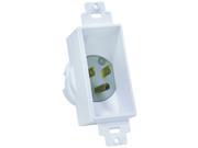 Single Gang Decor Recessed Power Inlet