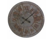 Gilbert Galvanized Clock