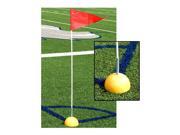 Corner Flags with Hollow Bases Set of 4