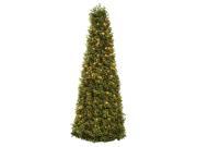 39 in. Boxwood Cone Tree with Lights