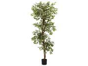 Roman Variegated Ficus Artificial Tree