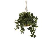 Philo Silk Hanging Basket