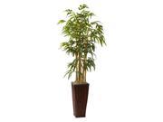 48 in. Bamboo Silk Plant