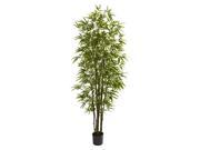 84 in. Silk Bamboo Tree