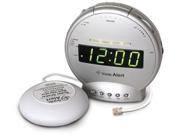 Vibrating Digital Alarm Clock w Telephone Signaler