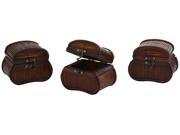 Bamboo Chests Set of 3