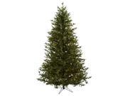 90 in. Silk Pine Cone Christmas Tree