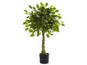 36 in. UV Resistant Ficus Tree