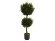 48 in. Double Ball Cypress Topiary Tree