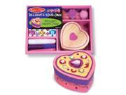 Wooden Heart Chest Paint and Decorate Kit