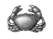 Crab Knob Pewter