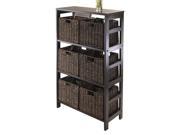 Open Storage Unit with 6 Baskets