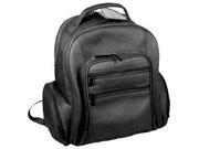 Laptop Backpack w 4 Zippered Compartments w Organizer Pockets Cafe