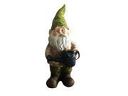 Gnome w Watering Can Statue