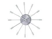 Metal Pill Starburst Clock