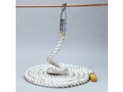 Poly Climbing Rope in White 20 ft.