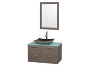 Modern Wall Mounted Vanity with Mirror