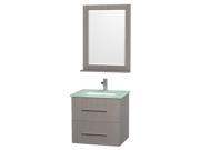 Bathroom Storage Vanity Set in Gray Oak