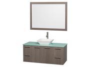 21.75 in. Modern Wall Mounted Vanity with Mirror