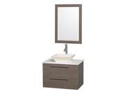 30 in. Wall Mount Vanity with Sink