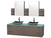 Double Sink Vanity with Medicine Cabinet