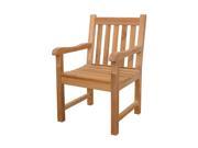 Classic Slat Back Dining Chair Unfinished