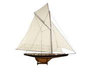 Large 1901 America s Cup Columbia Model Yacht