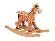Giraffe Toddler Rocking Chair w Hand Painted Design