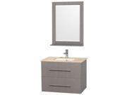30 in. Vanity Set with Square Sink