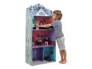 Teamson Kids Monster Mansion Doll House with Furniture
