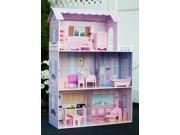 Teamson Kids Fancy Mansion Play House with Furniture