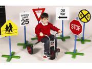 30 Inch High Drivetime Signs for Preschoolers Set of 6
