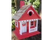 Home Bazaar Crab Cottage Red HB 9401S