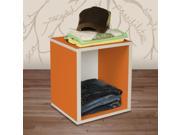 Eco Friendly Storage Cube Plus in Orange