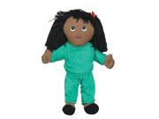African American Girl in Sweat Suit