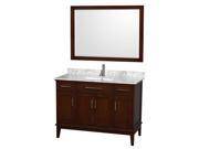 Eco Friendly Vanity with Rectangular Mirror