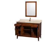 48 in. Eco Friendly Single Vanity with Mirror