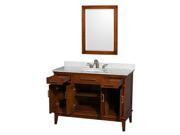 48 in. Eco Friendly Vanity with Vertical Mirror