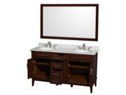 60 in. Eco Friendly Double Vanity with Mirror