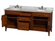Eco Friendly Wooden Double Sink Vanity