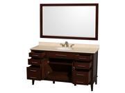 Eco Friendly Single Sink Vanity with Mirror