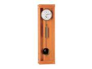 Hermle Wall Clock w Regulator Dial in Polished Cherry Wood Finish