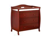 Athena Grace I 3 Drawer Changing Table in Cherry