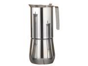ILSA 10 Cup Stainless Steel Stove Top Espresso Maker