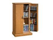 Orchard Hills Multimedia Storage Cabinet in Carolina Oak Finish