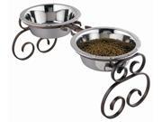 3 Quart 10 in. Tall Elevated Dog Feeder