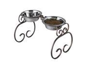 3 Quart 16 in. Tall Elevated Dog Feeder