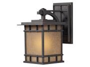 Elk Lighting Newlton 1 Light Outdoor Sconce in Weathered Charcoal 45011 1 LED