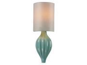 Lilliana 1 Light Sconce In Seafoam And Aged Silver