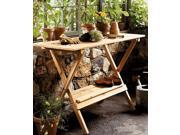 Simple Patio Potting Bench